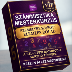 Számmisztika VIP csomag - Személyre szabott számmisztikai elemzés és mesterkurzus
